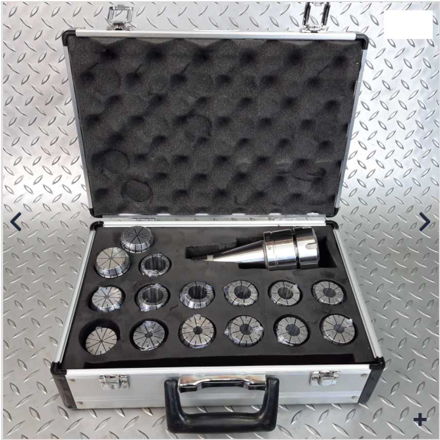 ER40 Collet Set & N40 ISO40 Chuck Holder METEX Part No.: ER40-NT40 Code No. 4