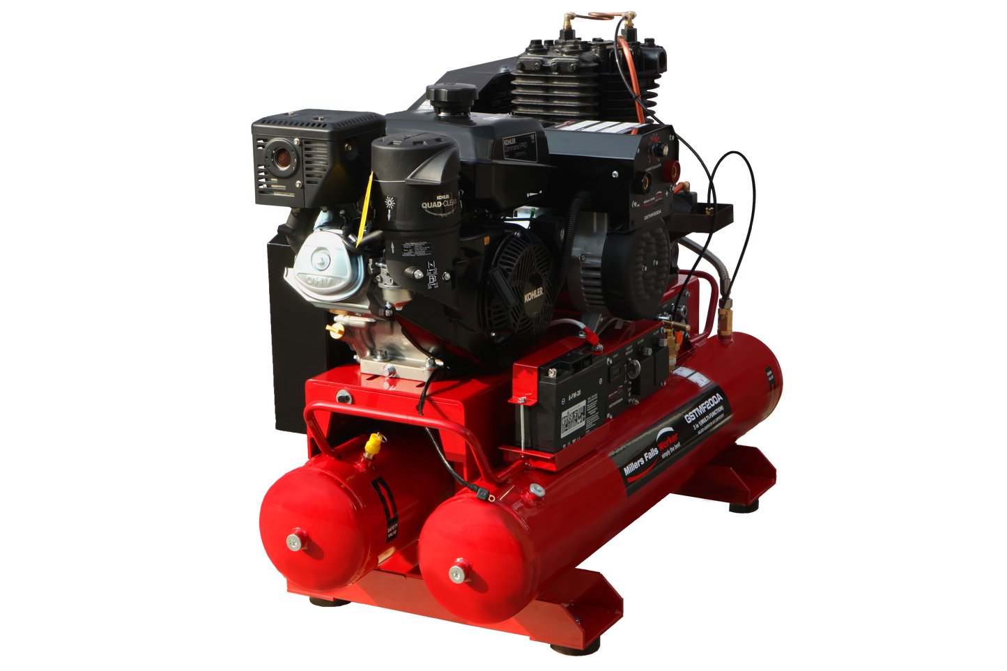 WELDER/GENERATOR/AIR COMPRESSOR Petrol Multi-function Part No.: GSTMF200A Code 1