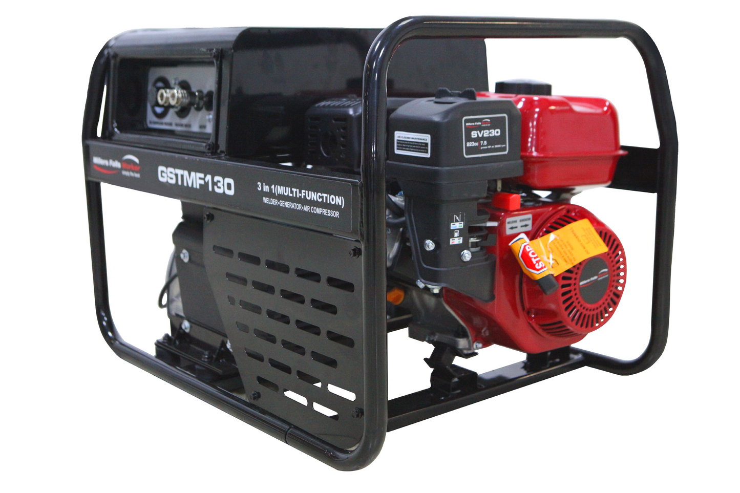 WELDER/GENERATOR/AIR COMPRESSOR Multi-function 3 in 1 Part No.: GSTMF130 Code 1