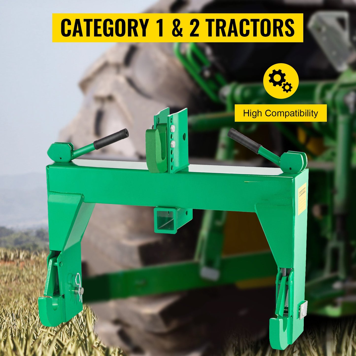 3-Point QUICK HITCH Tractor Quick Hitch Fit for Category 2 Part VQUICKHITCH2 C28