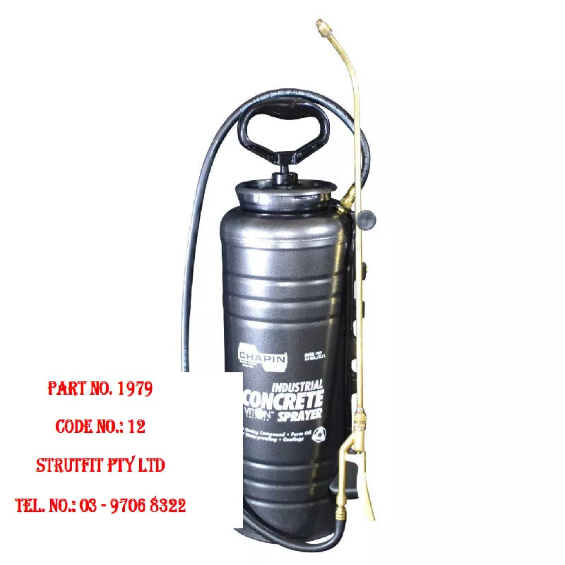 CONCRETE IND SPRAY 13.2 Grey Heavy Duty Part No.: 1979 Code No.: 12