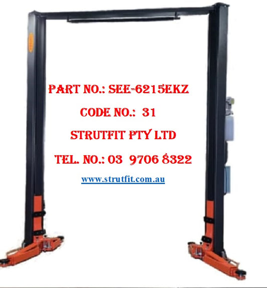 HOIST – 5 Ton 2 Post Overhead  Part No.: SEE-6215EKZ Code No. 31