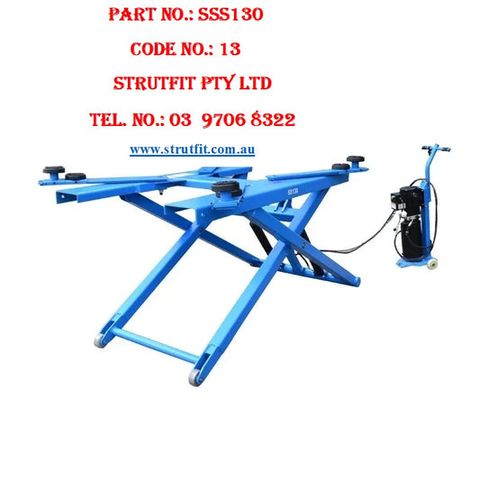 HOIST CAR PORTABLE MID-RISE LIFT Part No SSS130 Code No. 13