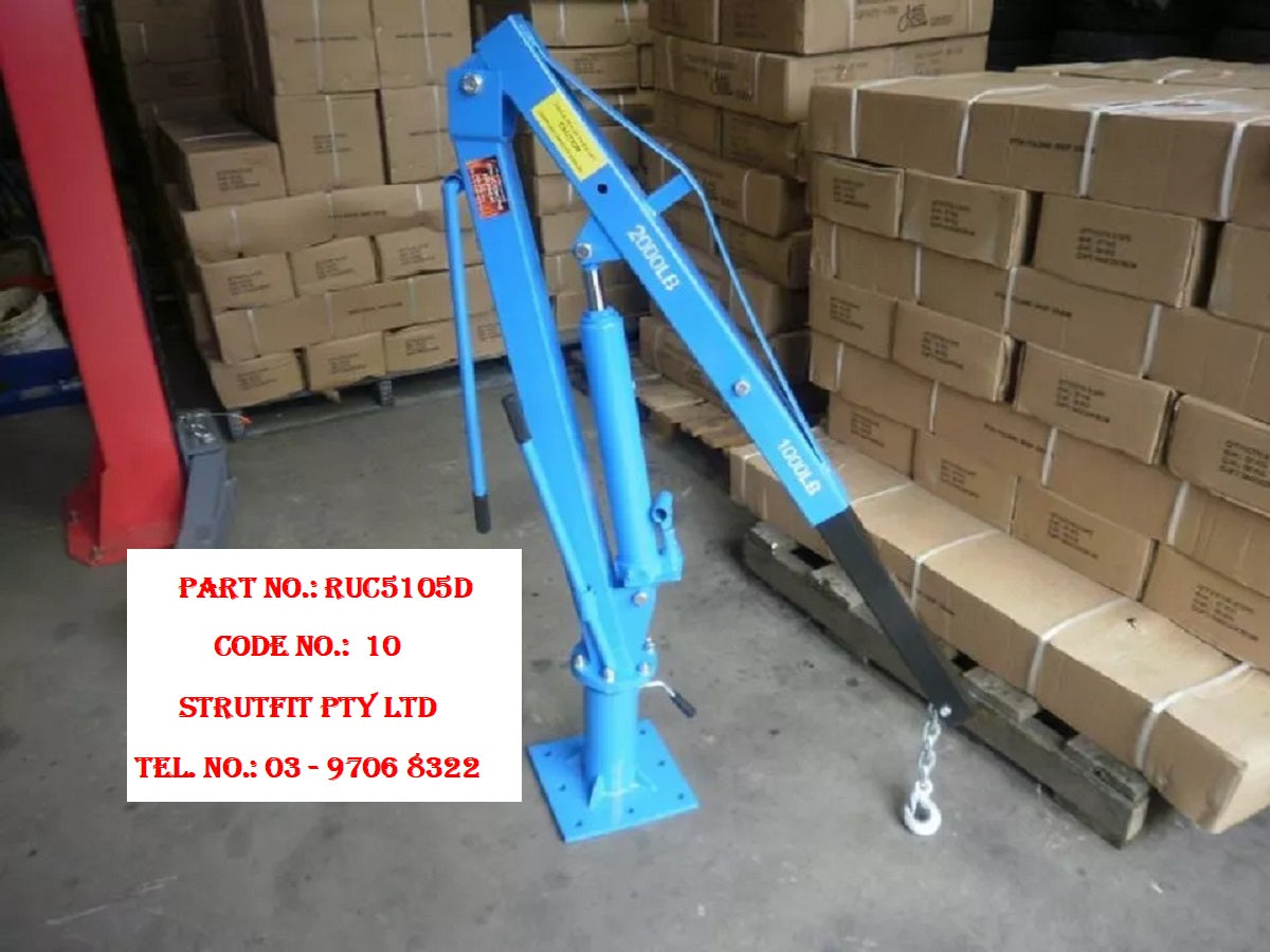 CRANE - Swivel Base 900 kg truck, ute, pickup Part No.: RUC5105D Code No. 10