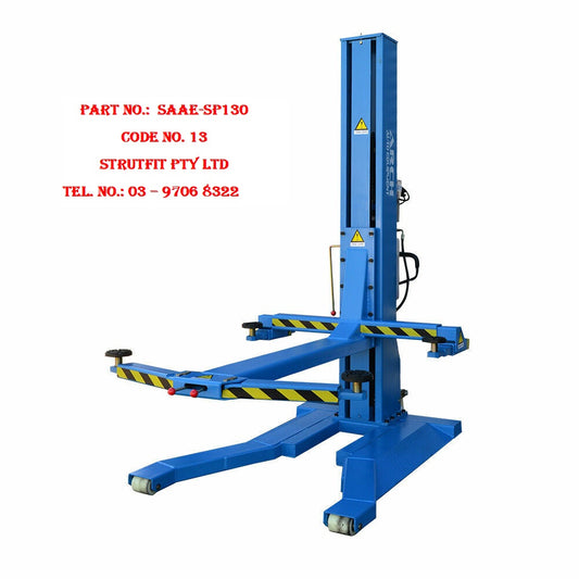 CAR HOIST SINGLE POST Part No: SAAE-SP130 Code No. 13