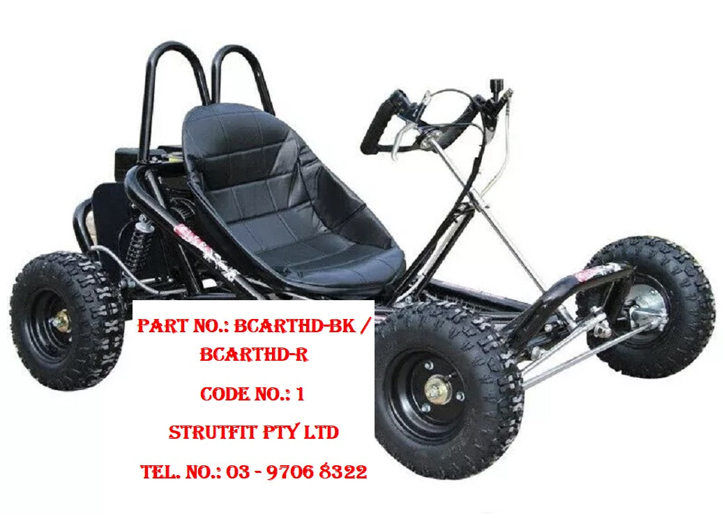 BILLYCART – Hydbrake EPA – Black / Red Part No.: BCARTHD-BK / BCARTHD-R Code 1