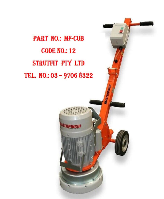 FLOOR GRINDER – Diamond Disc Part No.: MF-CUB Code No. 12