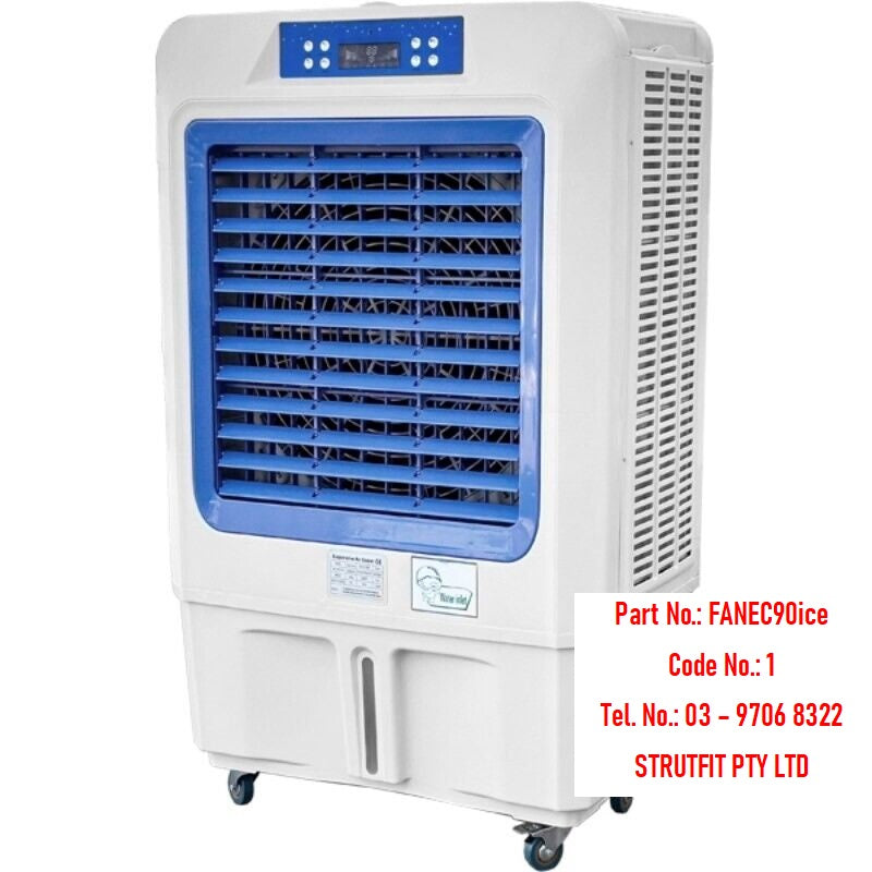 EVAPORATIVE COOLER 70 litre with ICE BOX Part No.: FANEC90ice Code No.: 1