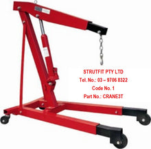 Load image into Gallery viewer, ENGINE CRANE 3 ton Part No.: CRANE3T Code No. 1
