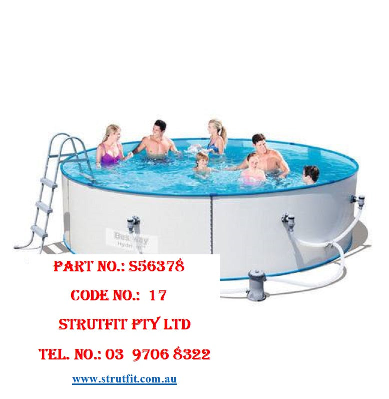 SWIMMING POOL 12ft Hydrium steel sidewall 360x90cm Part No.: S56378 Code No.: 17