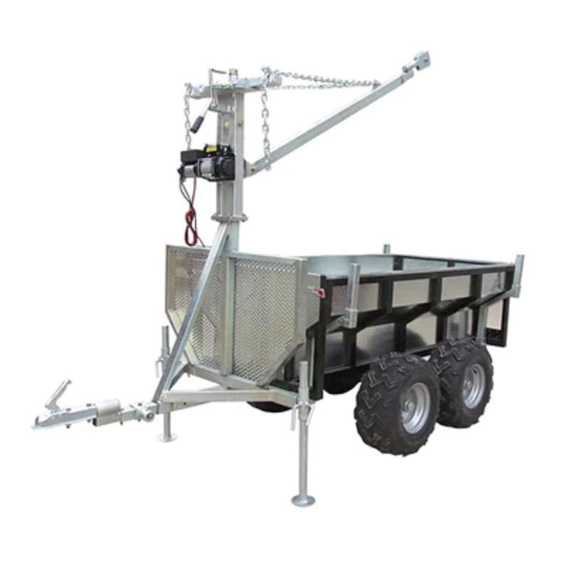 Multi-purpose TRAILER with Crane and Auto Winch Part No.: STCAW Code No.: 35