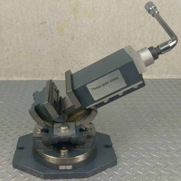 MILLING MACHINE Vice 125mm 3 Axis S/Base 3 Way Tilt Part No.: SMV125 Code No. 4