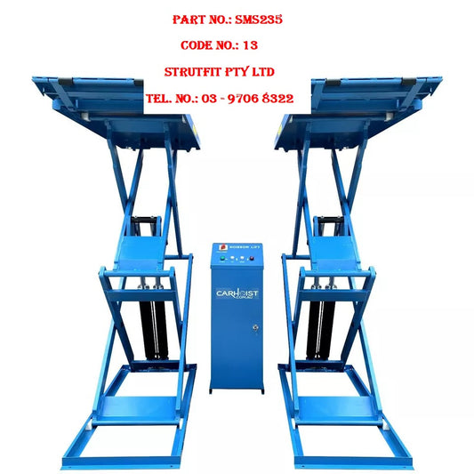 CAR HOIST LOW PROFILE SCISSOR LIFT Part No SMS235 code:13