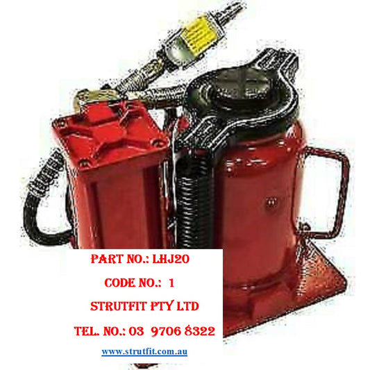 JACK - 20 Tonne Air Hydraulic Jack Part No.: LHJ20 Code No. 1