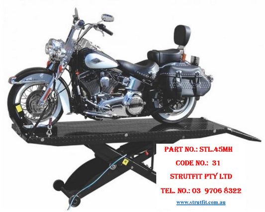 HOIST – Motorcycle Hoist Drop Tail 450kgs  Part No.: STL.45MH Code No. 31