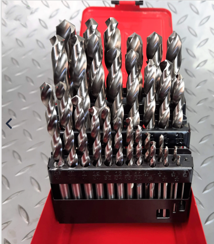 DRILL BIT SET Imp. 29 pc JOBBER METEX Deluxe HSS Bright Part No.: SJOBBDRILL29 Code 4