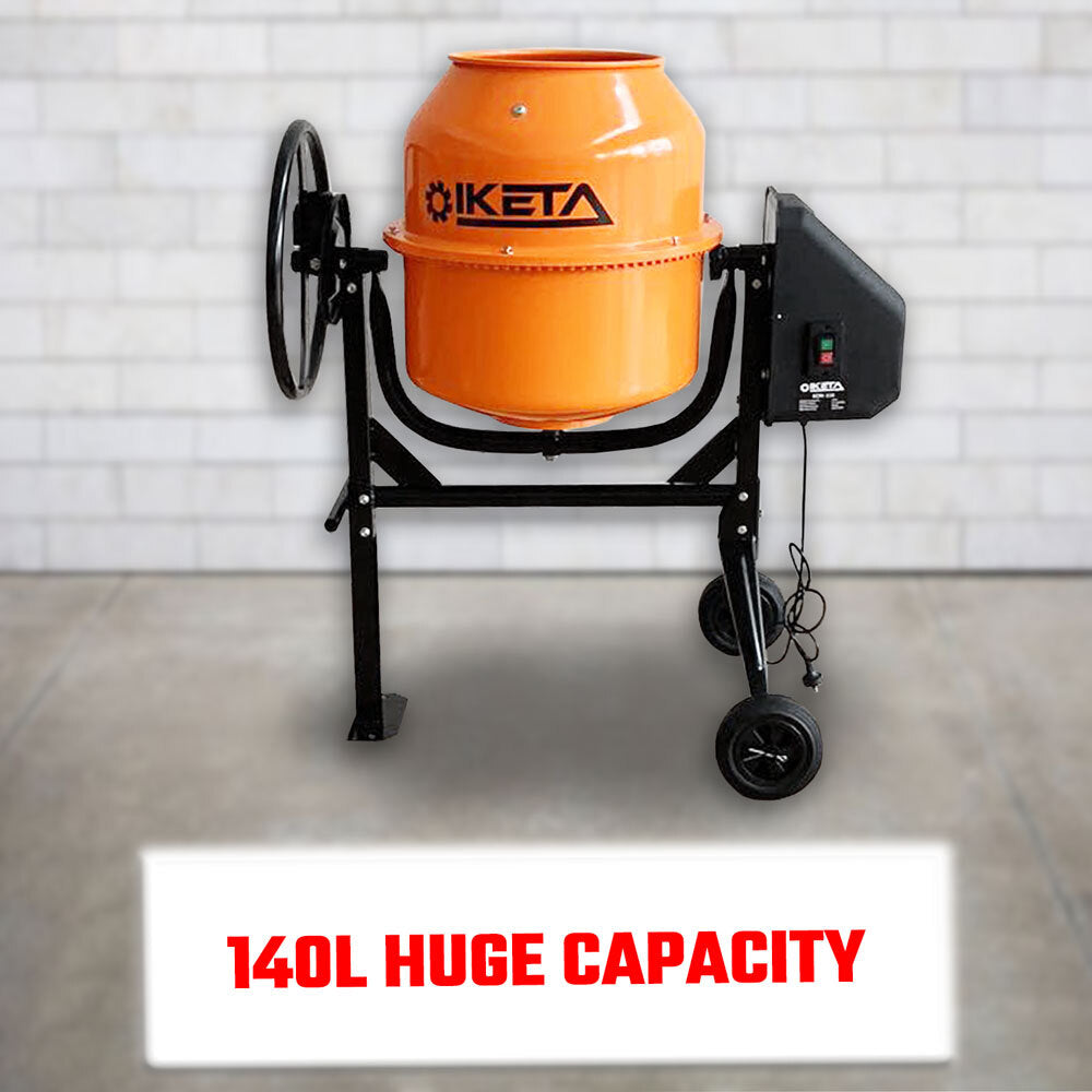 140L Cement Concrete Mixer Electric Portable Part No. SECM-116 Code 26