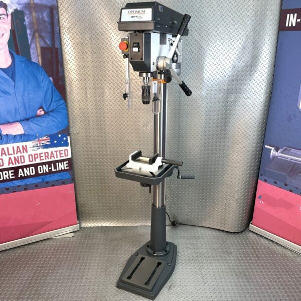 30mm PEDESTAL DRILL PRESS OPTIMUM Quality Accuracy 1100w 9 Speed Wood Metal Part No.: SDQ30 Code No. 4