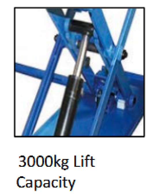 3000kg MID Rise 1000mm CAR SCISSOR LIFT Part No.: VP6300S Code No.: 1