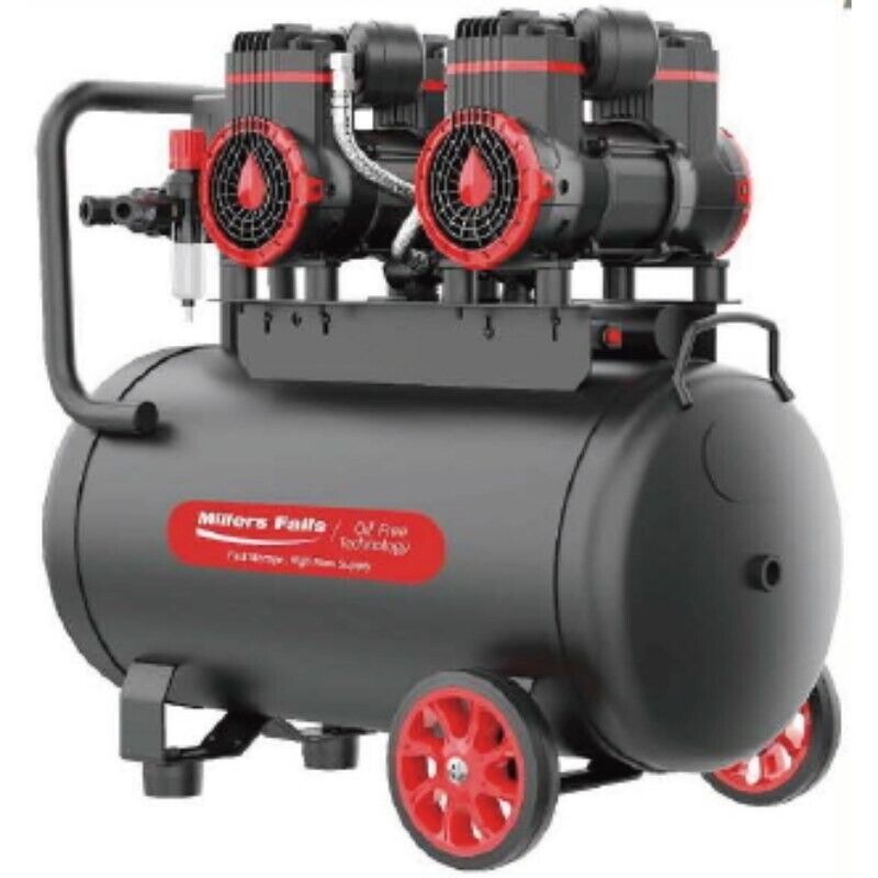 1800W 2.4HP 50 l Oil-Free Air Compressor L/Maintenance Quiet Part : ACOF1800W50L