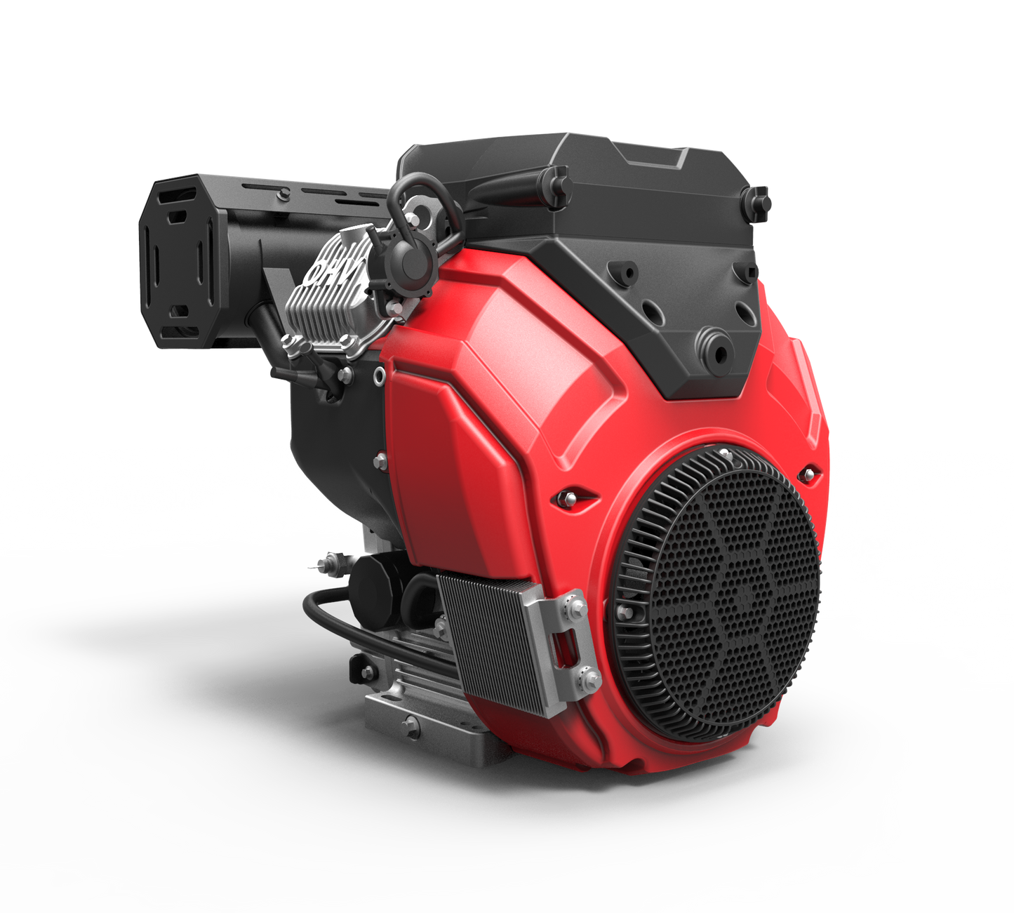 34HP V-Twin Petrol Engine 1" 36.4mm H/ Shaft Part No.: QPE34ESs C1