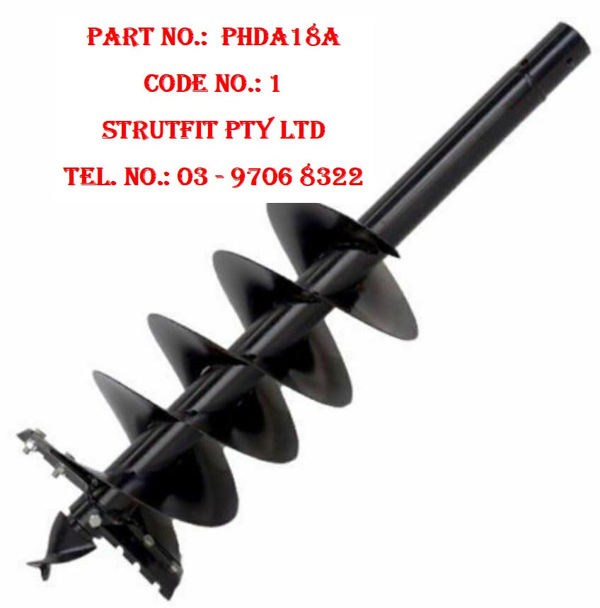 AUGER – 430*1300mm diameter Part No.: PHDA18A Code No. 1