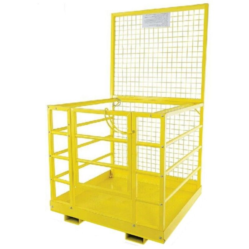 FORKLIFT SAFETY CAGE WORK PLATFORM – Heavy duty Part No.: WP10PC Code No. 1