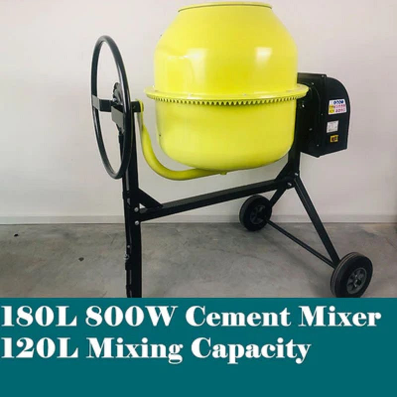 180L 800W Portable CEMENT MIXER CONCRETE MIXER Part No.: SPCM180 Code No.: 35