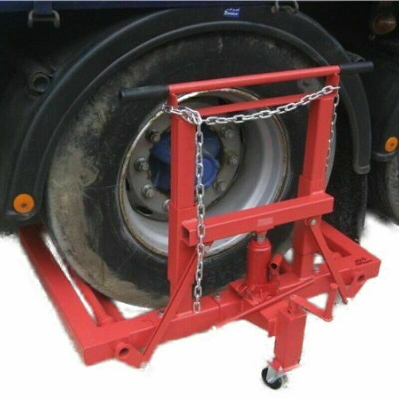 TRUCK DUAL WHEEL DOLLY JACK TROLLEY 680 kg cap Part No.: VP812TD Code 1