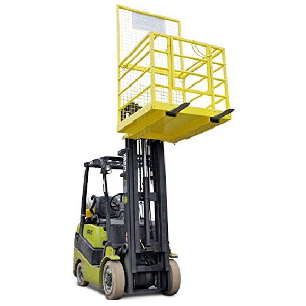 FORKLIFT SAFETY CAGE WORK PLATFORM – Heavy duty Part No.: WP10PC Code No. 1