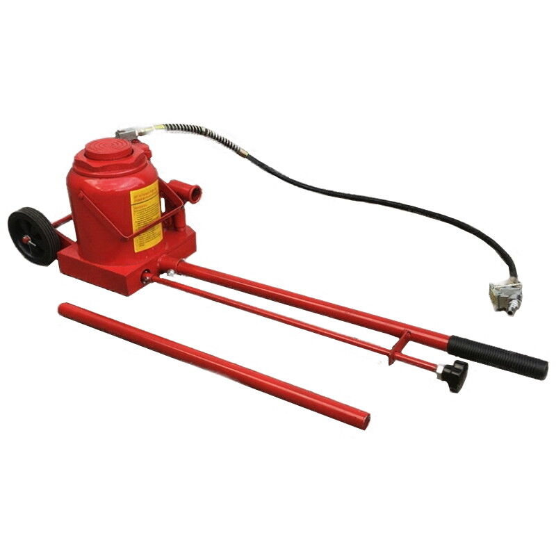 Millers Falls TWM 50000kg Air Hydraulic Floor, House or Truck Bottle Jack LHJ50 Code 1