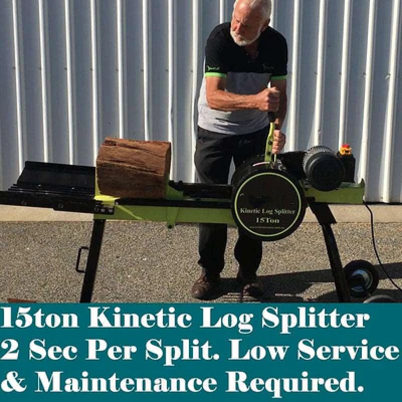 15 ton Kinetic LOG SPLITTER 2200W Electric Part No.: SELS15T Code No.: 35