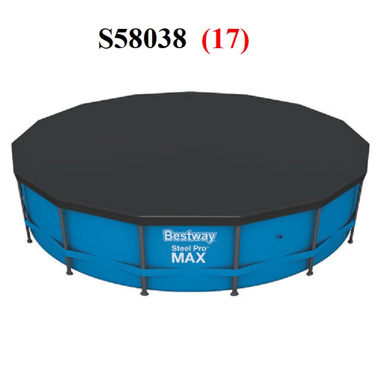 POOL COVER for 15ft Above Ground Pool Part No.: S58038 Code No. 17