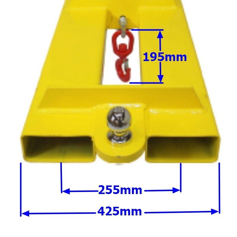 FORKLIFT LIFTING HOOK & TOW JIB 2000 kgs Part No.: WHFTJ2 Code No. 1