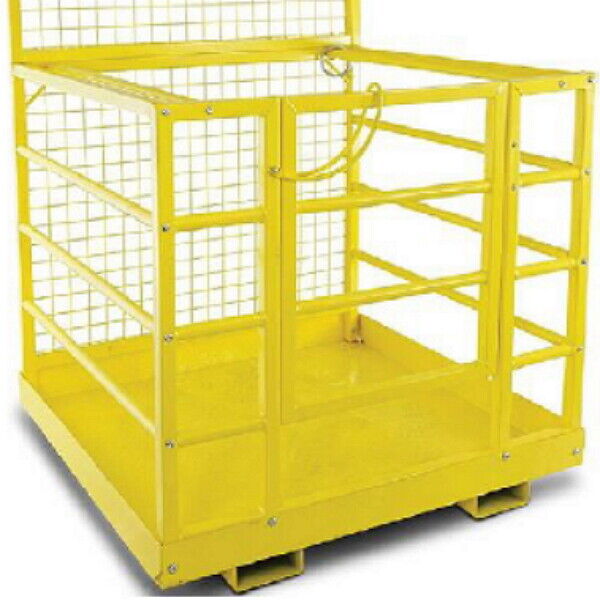 FORKLIFT SAFETY CAGE WORK PLATFORM – Heavy duty Part No.: WP10PC Code No. 1