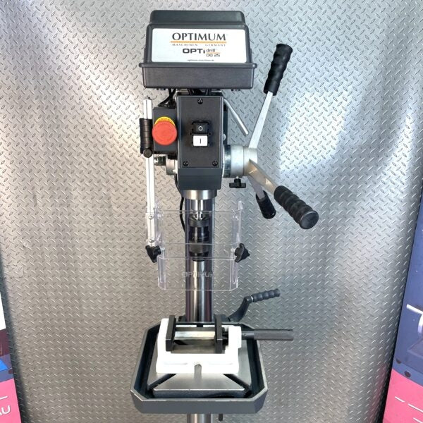 30mm PEDESTAL DRILL PRESS OPTIMUM Quality Accuracy 1100w 9 Speed Wood Metal Part No.: SDQ30 Code No. 4