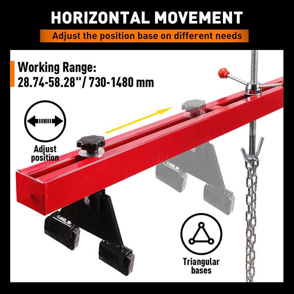 Adjustable Engine Support Bar Transverse Hoist Part No.: SES1100 Code 19