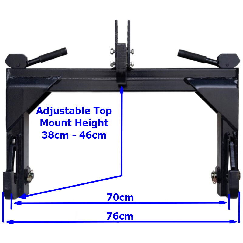 QUICK HITCH – CAT 1 Heavy duty 3 point linkage Part No.: FIQH1 Code 1