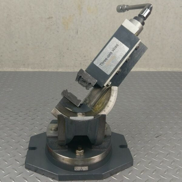 MILLING MACHINE Vice 125mm 3 Axis S/Base 3 Way Tilt Part No.: SMV125 Code No. 4