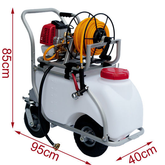 SPRAYER KIT 50 l w Aluminium Trolley f Weed spray/pest control Part STR650-R Code 17