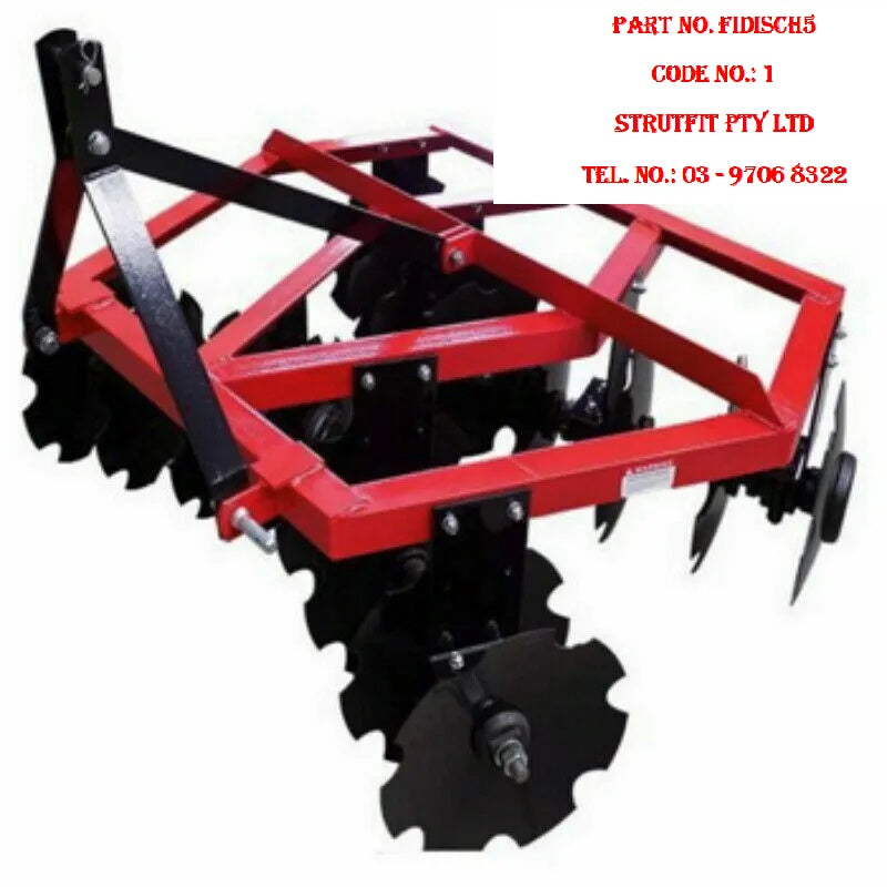 DISC HARROWS 5 foot Part No.: FIDISCH5 Code No. 1