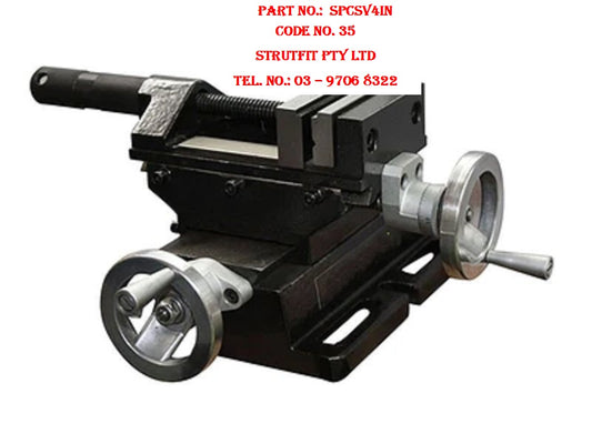4 inch Precision CROSS SLIDE VICE Part No.: SPCSV4in C35