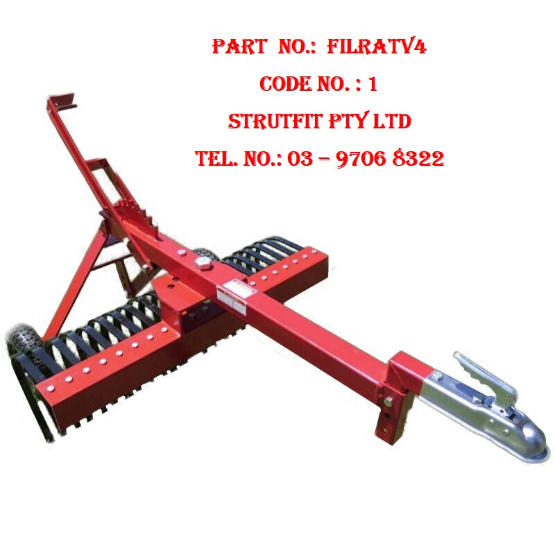 STICK RAKE ATV 4 FT.  120cm  Part No.: FILRATV4 Code No. 1