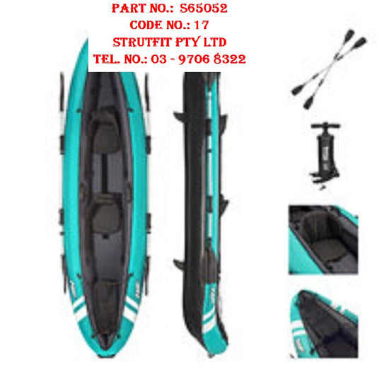 KAYAK – Double Inflatable Kayak 3.3m x 86 cm Part No.: S65052  Code No. 17