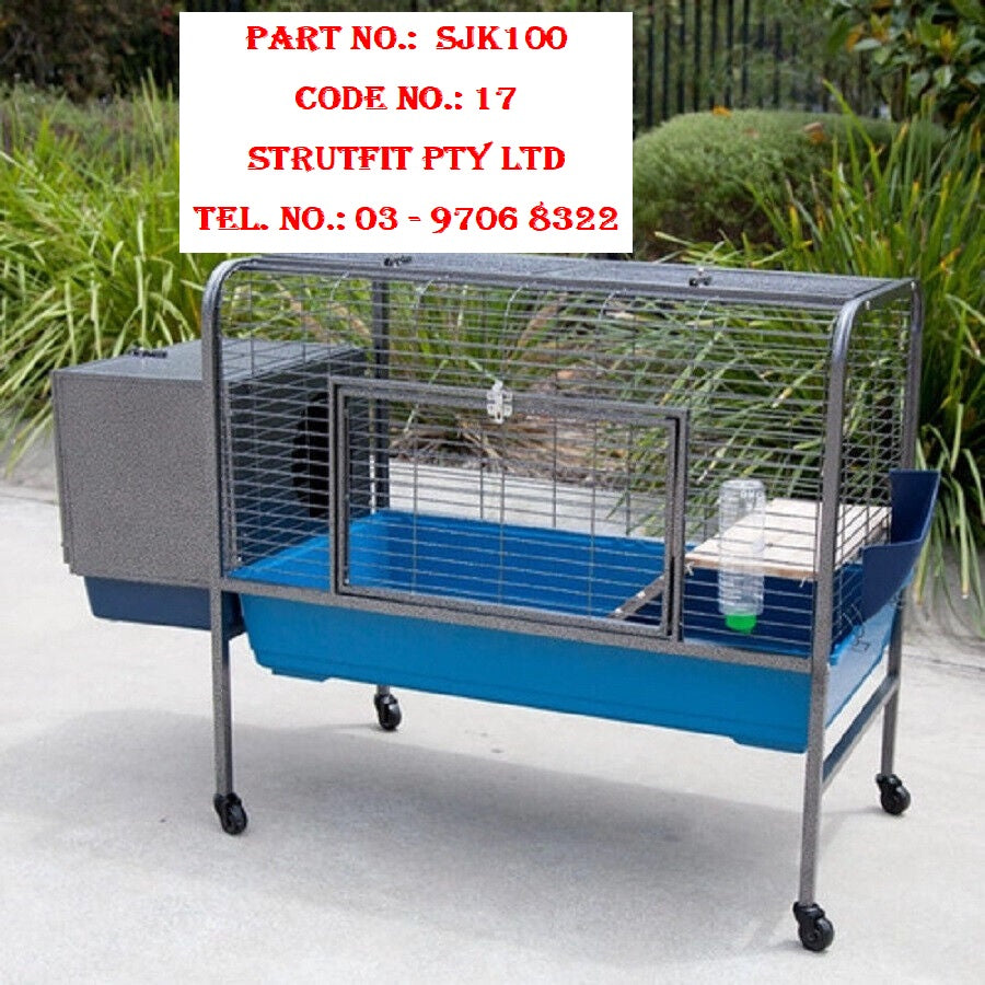 RABBIT CAGE GUINEA PIG HUTCH Raised On Part No.: SJK100 Code No. 17