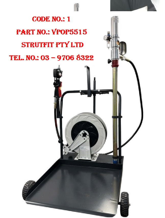 MOBILE PNEUMATIC OIL PUMPING TROLLEY KIT Part No.: VPOP5515 Code No.: 1