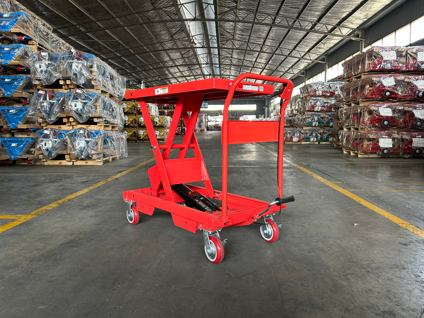 1000kg Hyd. TABLE CART 1000mm Height Part No.: WH7516 Code No.:1