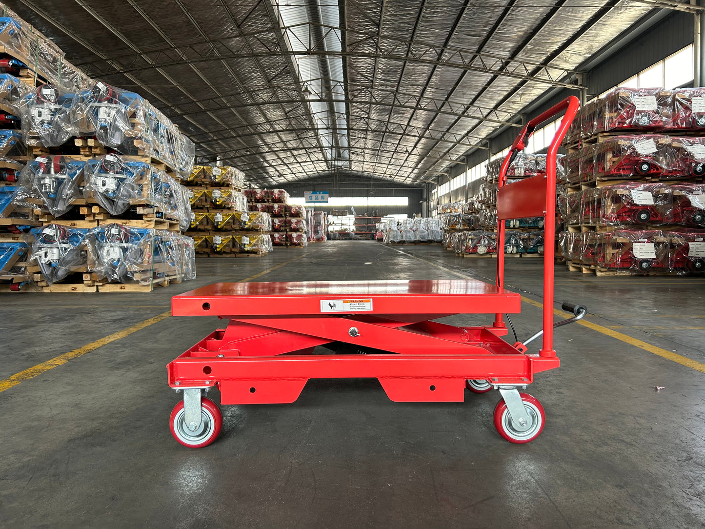 1000kg Hyd. TABLE CART 1000mm Height Part No.: WH7516 Code No.:1