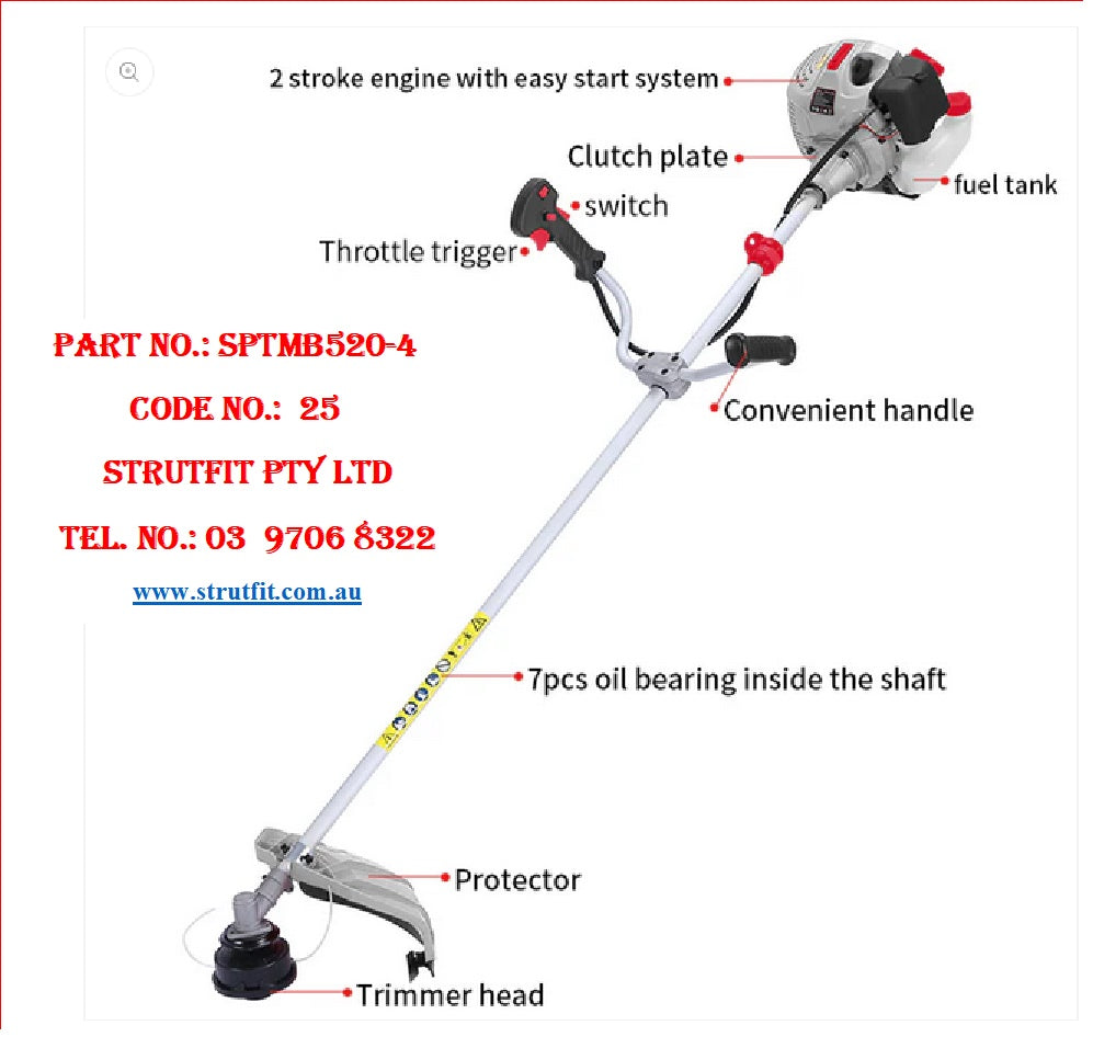 Petrol Brush Cutter Part No.: STMB520-4 Code 25