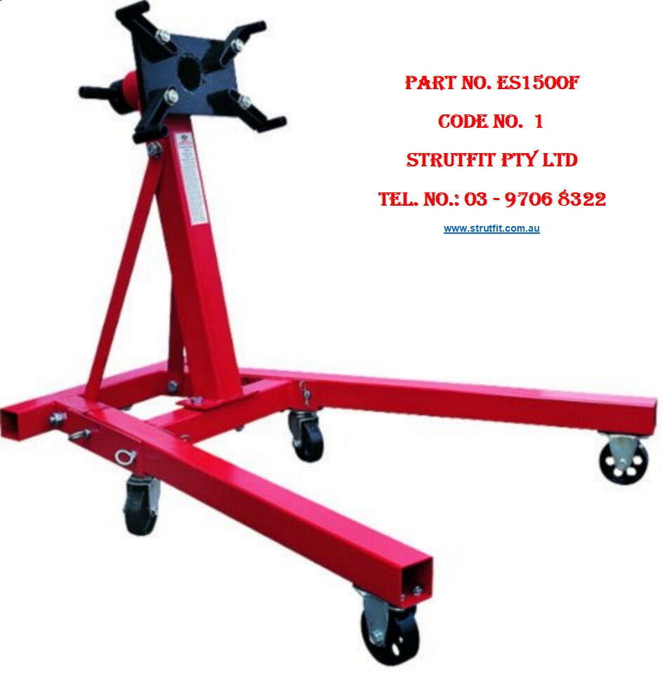 ENGINE STAND 900 kgs Foldable 360 degree rotating Head Part No.: ES2000F Code 1